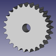 z26.png ANSI 25 // gear wheel // STL file