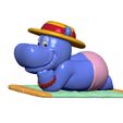8.jpg HIPPO BABSI BABY FOR 3D PRINT STL