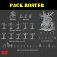 packroster.jpg demonic horde of blight multi-set army starter pack