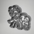 Pinkie-Pie-C.png Cookie Cutter - Cookie Cutter - My Little Pony - Pinkie Pie 9,3x9 cm