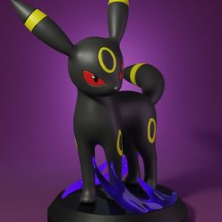 umbreon.jpg STL file Pokemon umbreon・Design to download and 3D print