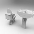 11.jpg Bathroom Furniture - 1-35 scale diorama accessory