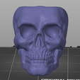 Screenshot-17.png Skull Ashtray, Skull with eyeball, Halloween themed, Creepy Skull, Smoking accessories, No supports