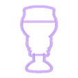 wineglass  (1).stl Fichier STL emporte-pièce bouteille et verre à vin・Modèle à imprimer en 3D à télécharger, Things3D