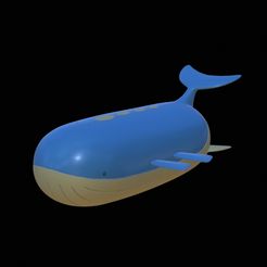 1000002835.jpg STL-Datei WAILORD-WALOH-POKEMON・Design für 3D-Drucker zum herunterladen