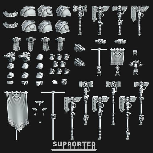 Saturn Command Squad Conversion Kit