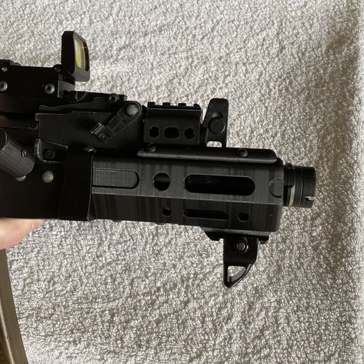 🔫 Airsoft handgrip SLR type microak・Free STL File for 3D printing・Cults