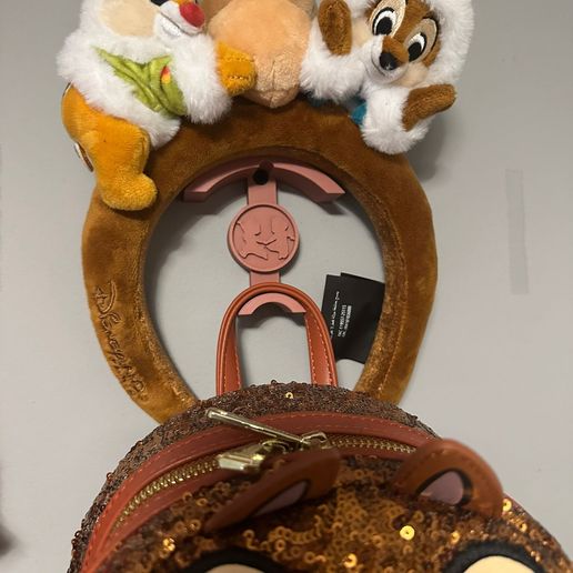 Chip & Dale Mini Backpack Stand (Loungefly) + Ears Holder