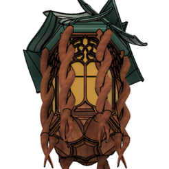 lantern-bottom.png STL file plantern・3D printer design to download