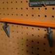 5.jpg Pegboard Mount for Hot Wheels Track Pieces