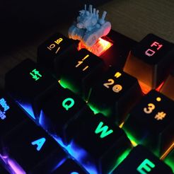 Keycap tank