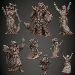 Cultist_01.jpg STL file Cultist [Support Free]・3D printer model to download