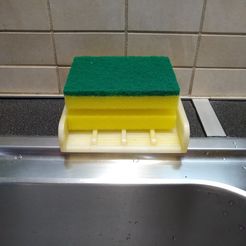 IMG_20191031_143011921.jpg STL file Kitchen Sponge Dish・Template to download and 3D print