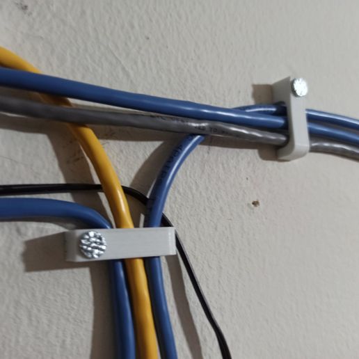 Cable routing clip 3D model