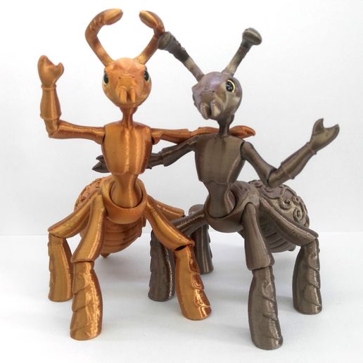 Ant BJD - 3D model önizlemesi