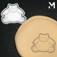 Snorlax.png Cookie Cutters - Pokemon