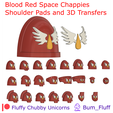 Blood-Angels-Shoulder-pads-2-v1-3.png Blood Red Space Chappies Shoulder Pads and 3D Transfers - Blood Angels