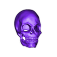 skull.obj Skull Tea Light Cover
