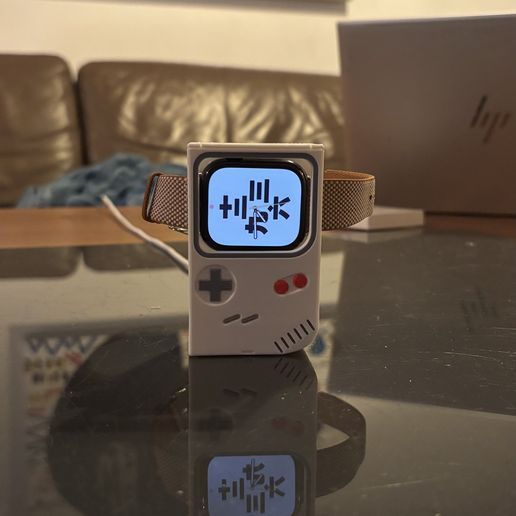 support chargeur apple watch 3D model