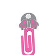 7979ce46-9f13-44ef-82fb-26ec3b9f8891.jpg Marcador de livros Bunny Butt CLIPMARK 3MF Ficheiro incluído
