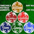 ChristmasNameOrnament-cover03-628x472.jpg Archivo STL gratuito Adorno de nombre de Navidad personalizable・Objeto imprimible en 3D para descargar