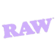 raw-logo red.stl Raw logo