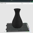 Vase-11.png 3D 打印花瓶 STL - 现代螺旋玫瑰花瓶 - 3D 打印家居装饰文件