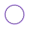 bubble circle cut.stl Drawn Rainbow Debosser/Cutter