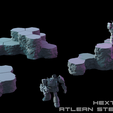 HEXTECH-Atlean-Steppes-Vol-7.png HEXTECH - Hex Hills - Grasslands Map Pack (Battletech Compatible)