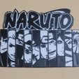 20240109_015220.jpg Naruto Characters Wall hanger, Anime Sign