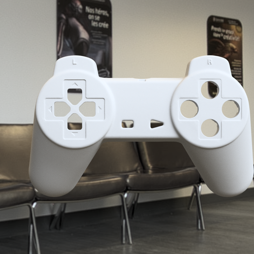 PS1 SCPH-1080 Reverse Engineered 3d scan - Cults3D 3D Model | 3Drop