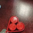Heart Gear Keychain