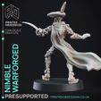 nimble-warforged-1.jpg 3D file Nimble - Constructs - PRESUPPORTED - Illustrated and Stats - 32mm scale・3D printable model to download