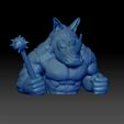 Shop2.jpg Rhinocerus rhinoceros dozer bust