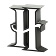 Alfabeto-Harry-Potter-H-v1.png Alphabet Harry Potter "Your Name"