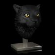 Shop8.jpg Tiger portrait with stand, base and wall mounts 3D STL print file High-Polygon
