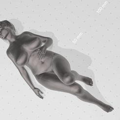 gel10-19.jpg STL file Frauenkörper nach Vorbild 10-19 girl Serie Angelika・3D print design to download