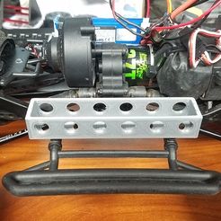 20181102_130912.jpg Free 3D file OSX10 / SCX10 2S 2200mah Lower CG Battery Mount - Saddle Bags・3D print design to download