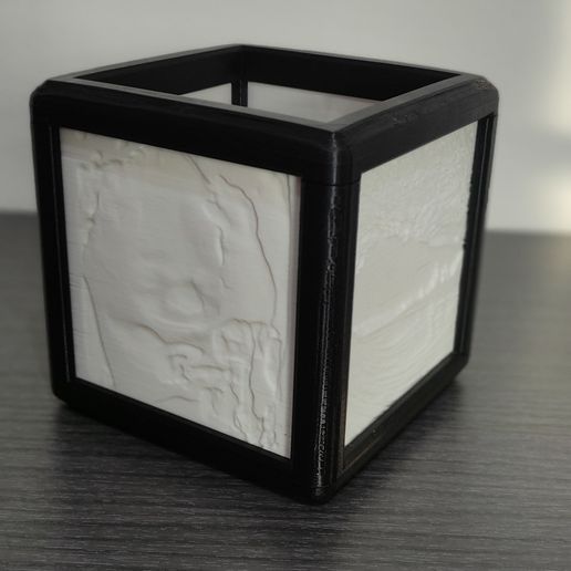 lithophany candle lamp 3D model