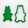 hippo.jpg Animal Cookie Cutters Pack