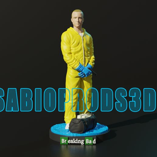 2.jpg JESSE PINKMAN_BREAKING BAD 3DMODEL SABIOPRODS 3D PRINT MODEL