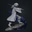 wip16.jpg kimetsu no yaiba - demon slayer - tomioka giyuu 3d print statue