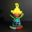 Ivysaur-clone.png Clone Ivysaur pokemon 3D print model