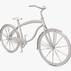 Bicycle-Low-Poly01.jpg 3D file Bicycle Low Poly・3D printing idea to download