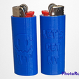 download-5.png Melted Smiley Face Lighter Case / Lighter Sleeve / Lighter Cover
