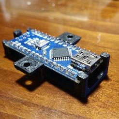 2016-03-15_21.37.02.jpg Файл STL Arduino nano support・Модель 3D-принтера для скачивания