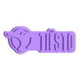 tiesto-lg.STL tiesto - keychain and logo