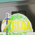 render_006.png ZELDA TEARS OF THE KINGDOM - NINTENDO SWITCH TABLE STAND WITH DOCK + 20 GAMES