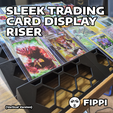 🐉 SLEEK TCG Riser for Trading Card Slabs, Pokemon, MTG, Toploaders ...