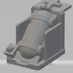 4.png Free 3D file FHW: Cryogenic tanks v1 basic (28 mm scale)・3D printing model to download